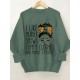 Plus Size I Like Print Sweatshirt, Casual Long Sleeve Crew Neck Pullover Sweatshirt, Women's Plus Size&nbsp;Clothing