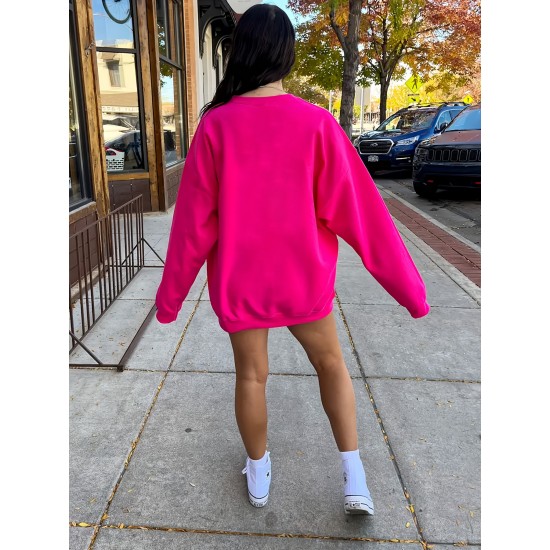 Plus Size I Like Print Sweatshirt, Casual Long Sleeve Crew Neck Pullover Sweatshirt, Women's Plus Size&nbsp;Clothing